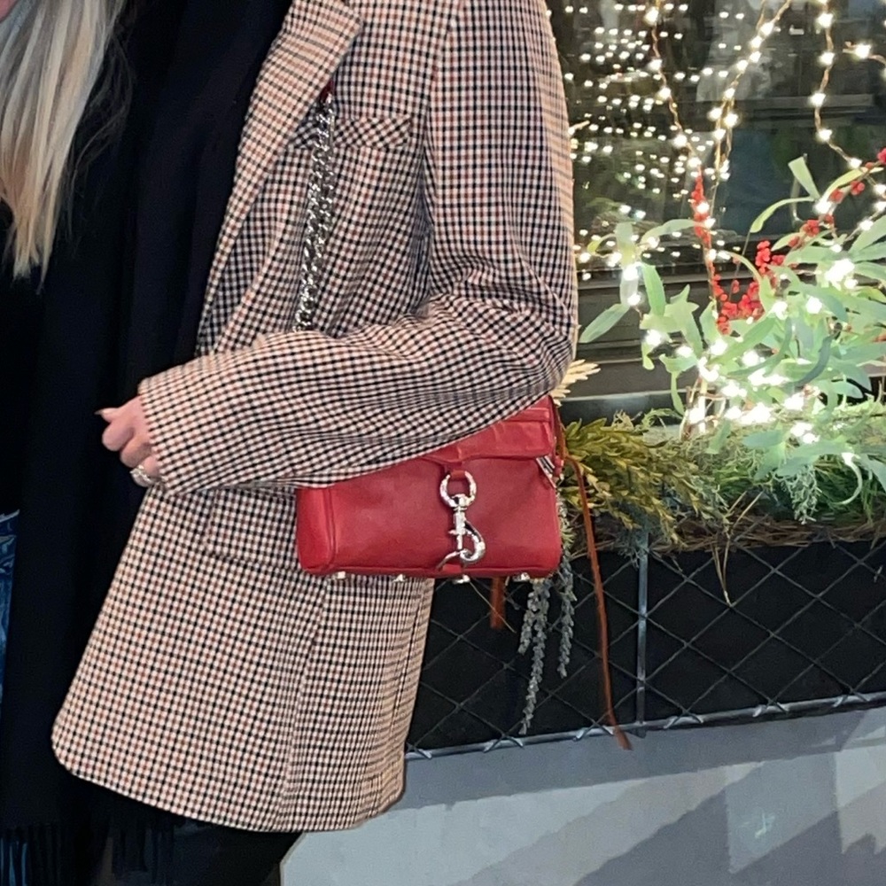 Rebecca Minkoff Mini MAC Leather Crossbody Bag